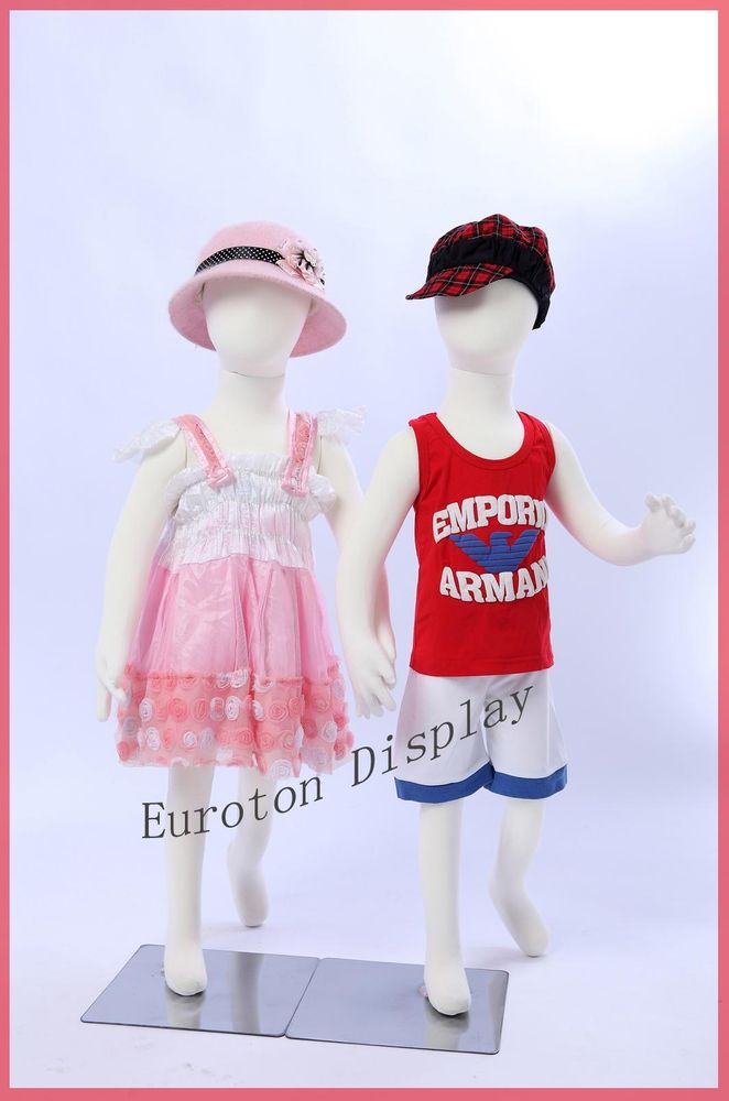 R4x2 95cm zwei gleiche Kinderpuppen flexible biegbare Nadel durchstechbar