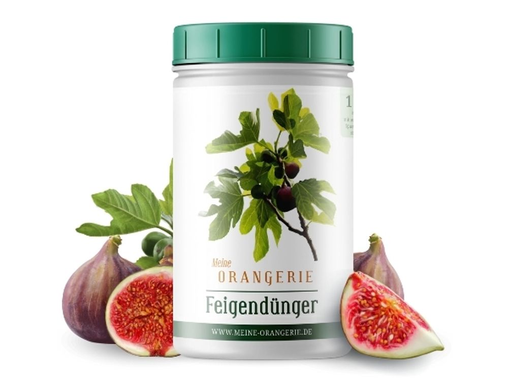 Meine Orangerie Feigenbaum Dünger [1kg] - Premium Dünger für Feigenbäume - Spezielle Formulierung für starke Pflanzen und viele Früchte