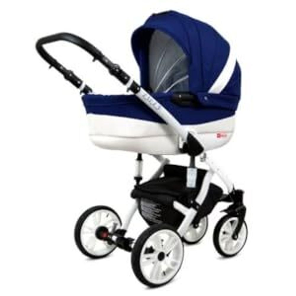BabyLux® Lilly | 3in1 Kinderwagen Set | Dahlia | Kombikinderwagen | Kinderwagenset | Buggy + Bab