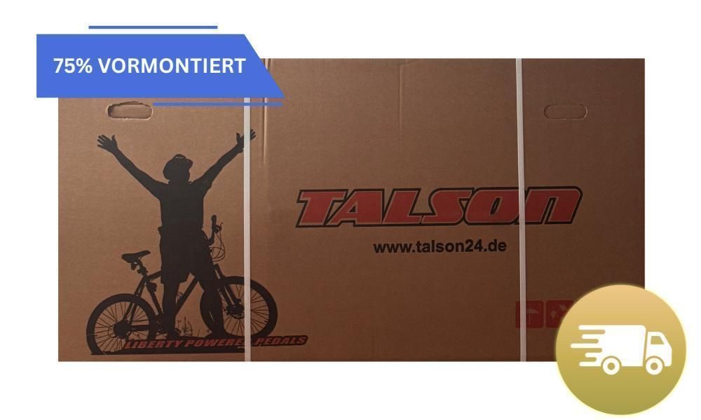 26 Zoll Fahrrad MTB mit Beleuchtung und SHIMANO 21-Gang Faster SBO