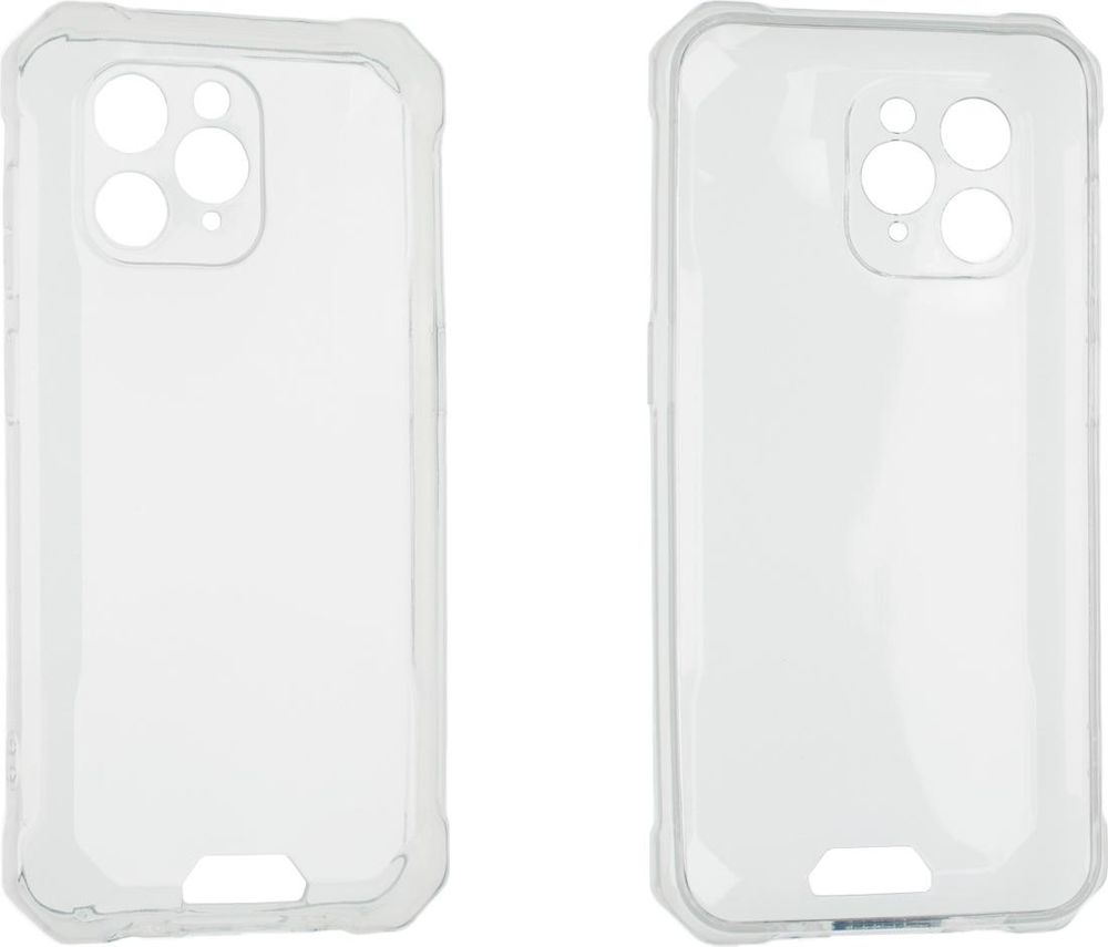 caseroxx Schutz-Hülle TPU-Hülle kompatibel mit Blackview BV5300 Pro, Gummi Handy Tasche transparent