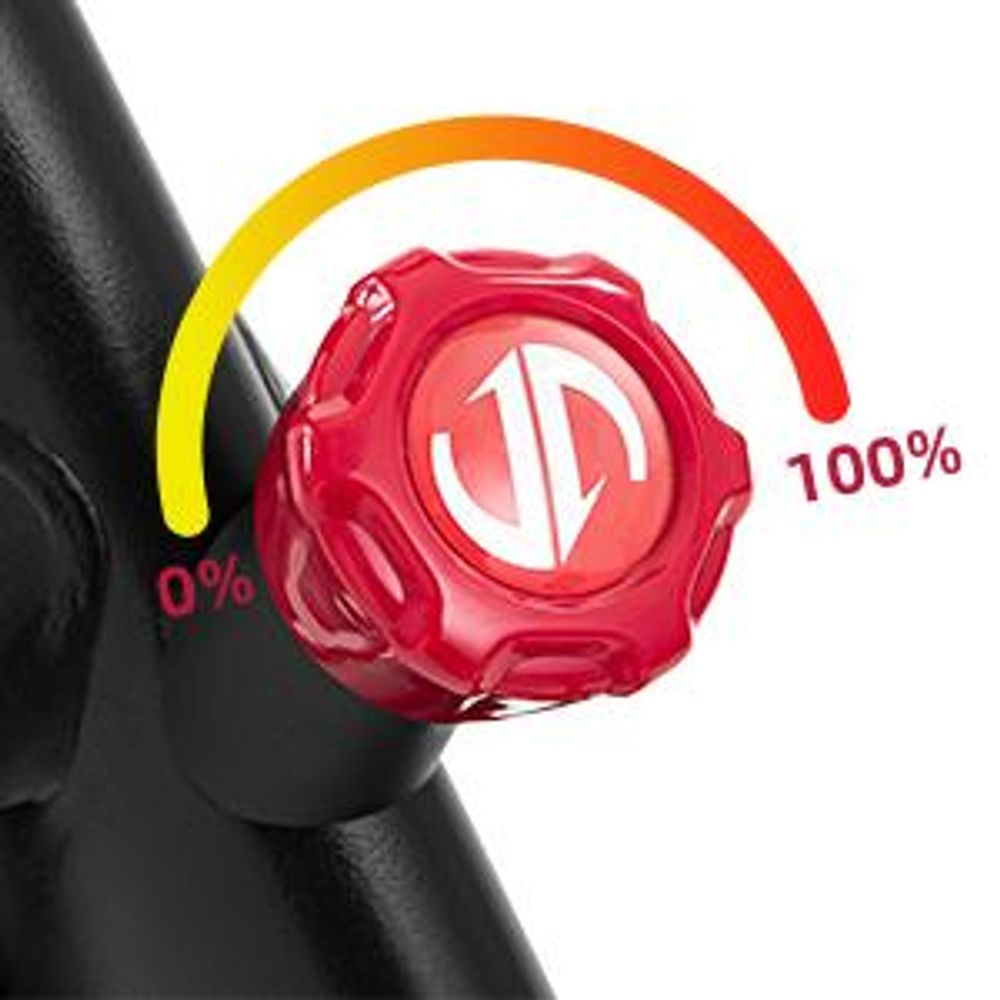 JASPORT S3 cyclette e bici da  per casa, silenziosa, resistenza magnetica, volano da 7,5 kg, Bluetooth, Kinomap e Zwift – nera