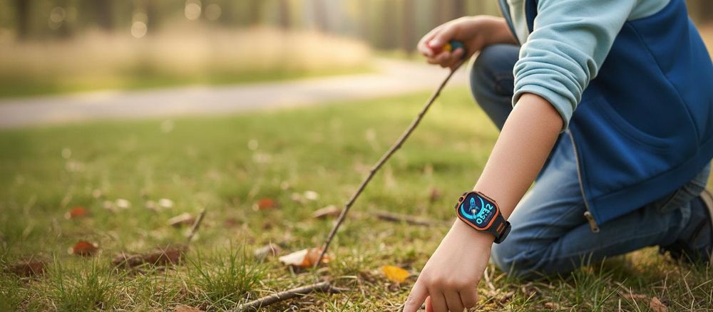Montre connectée Forever GPS WiFi 4G pour enfants Boost KW-530 Orange Android IA SOS IPS 2,0" nanoSIM 2 Mpx G-Sensor IP67 GeoFencing Appel vidéo 800 m
