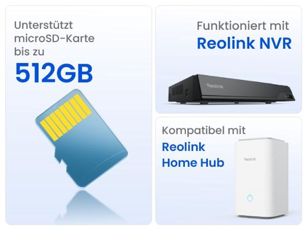 Reolink Lumus Pro, 4K 8MP WiFi Überwachungskamera Außen, Dual-Band Wi-Fi 6, Personen-/Fahrzeug-/Tiererkennung, Spotlight, Farbnachtsicht