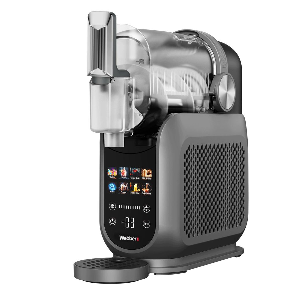 Stroj Na Slushy A Itálskou Zmrzlinu Granity Webber Pro 1,8 L, 220 W, 8 Programů