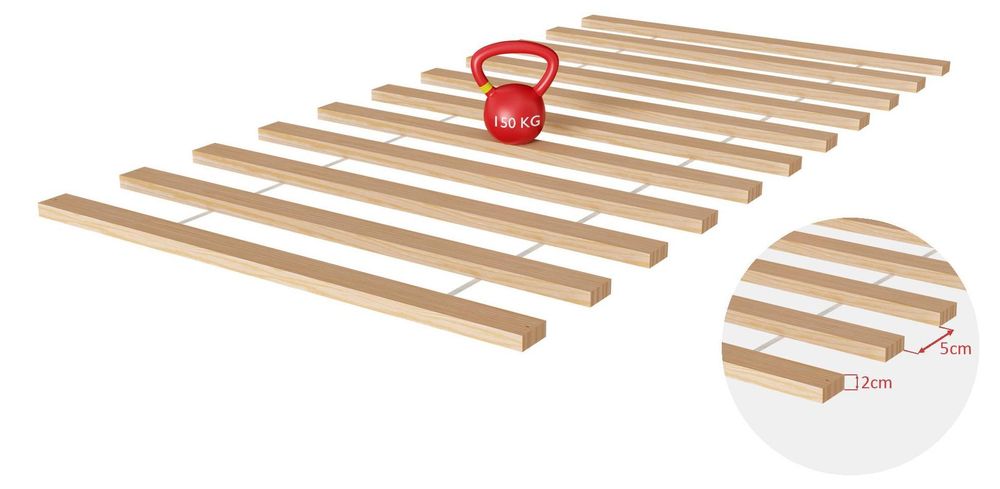 Kinder Hochbett 80x160 Lukas weiß, Höhe 180 cm mit Lattenrost und Matratzen