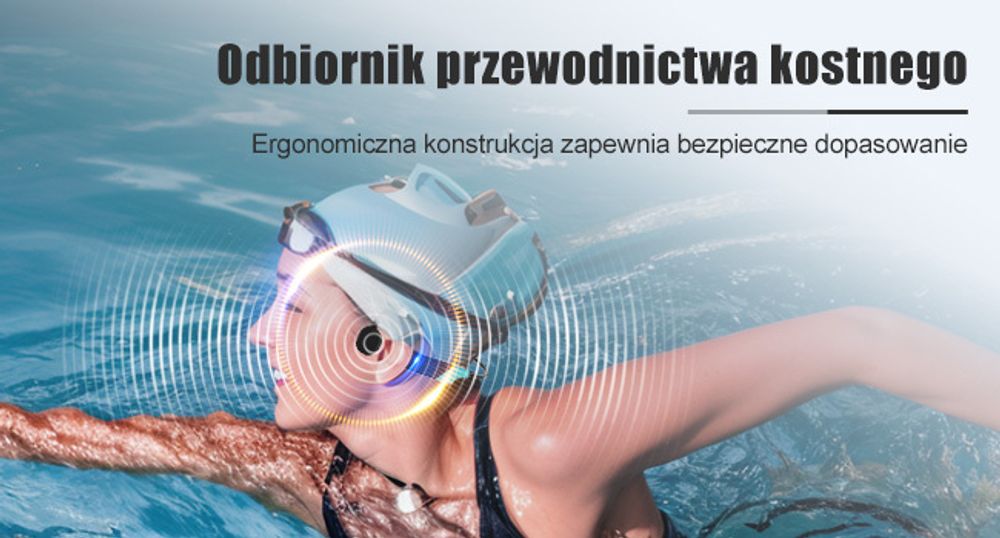 Retekess TT120 system komunikacji do treningu pływackiego Nadajnik trenera i odbiornik ucznia do pływania