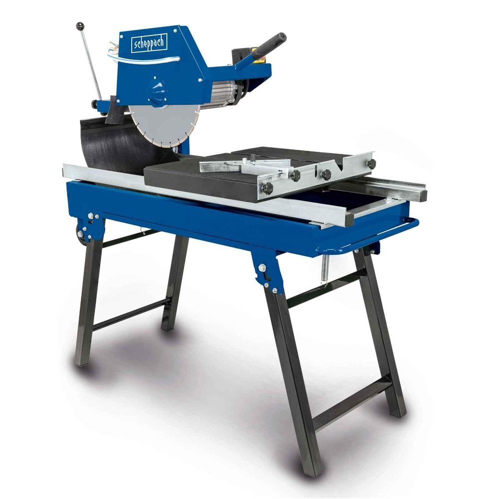 Das Bild zeigt die Steintrennmaschine HSM3500 von Scheppach.