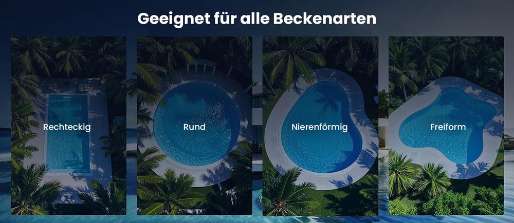 WYBOT S2 Vision kabelloser Poolroboter mit integrierter AI Kamera 210 Min Betriebszeit 8 verschiedene Reinigungsmodi