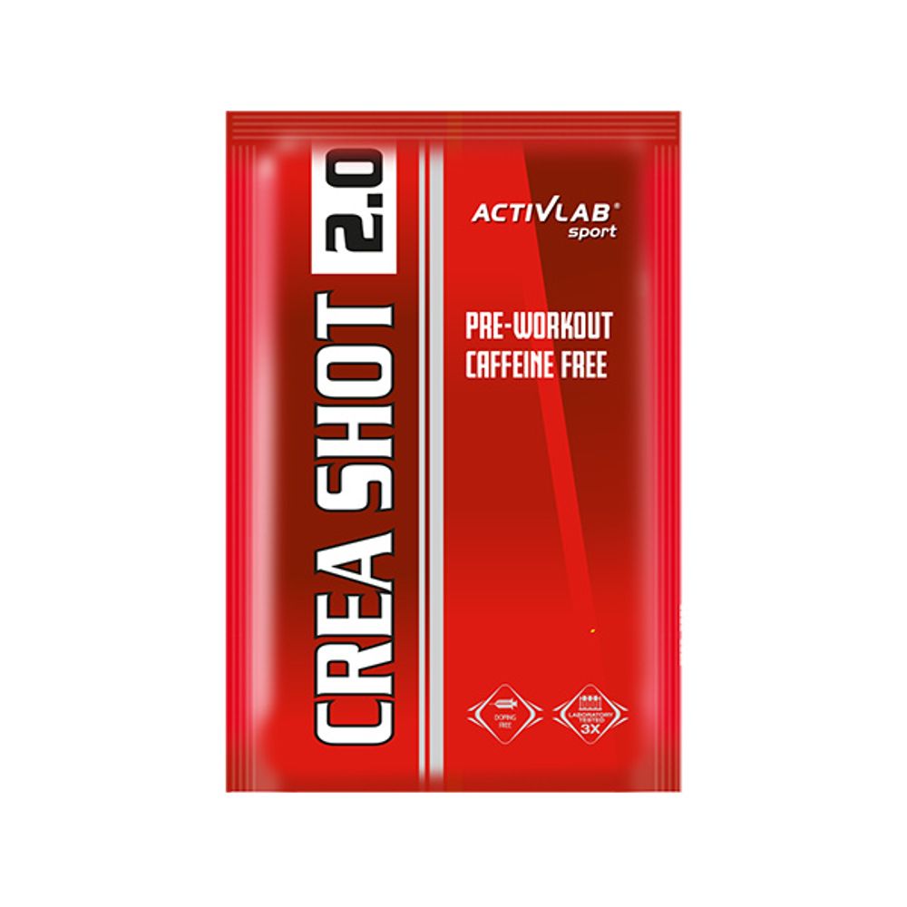 Crea Shot 2.0 preparat przedtreningowy o smaku grapefruit Activlab