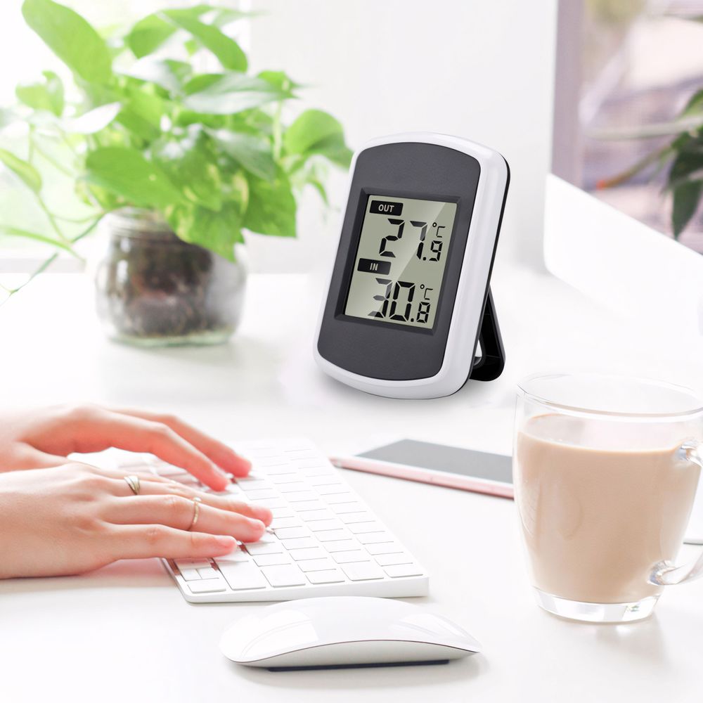 Digitales Thermometer, Innenthermometer, Raumthermometer, Temperaturmonitor Hause, für Wohnzimmer, Garage oder Gewächshaus Reptilienthermometer Retoo