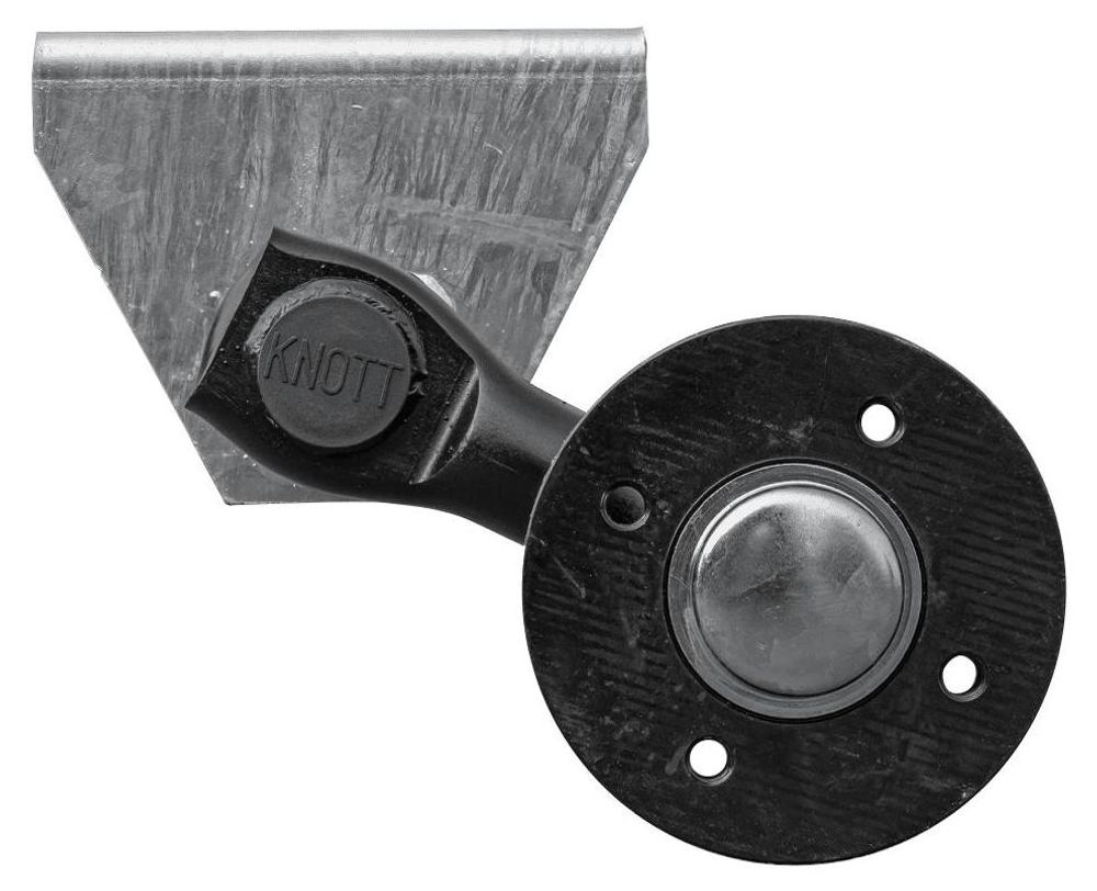 KNOTT ungebremste Achse 750 kg, 1125 mm Auflage, für leichte PKW-Anhänger