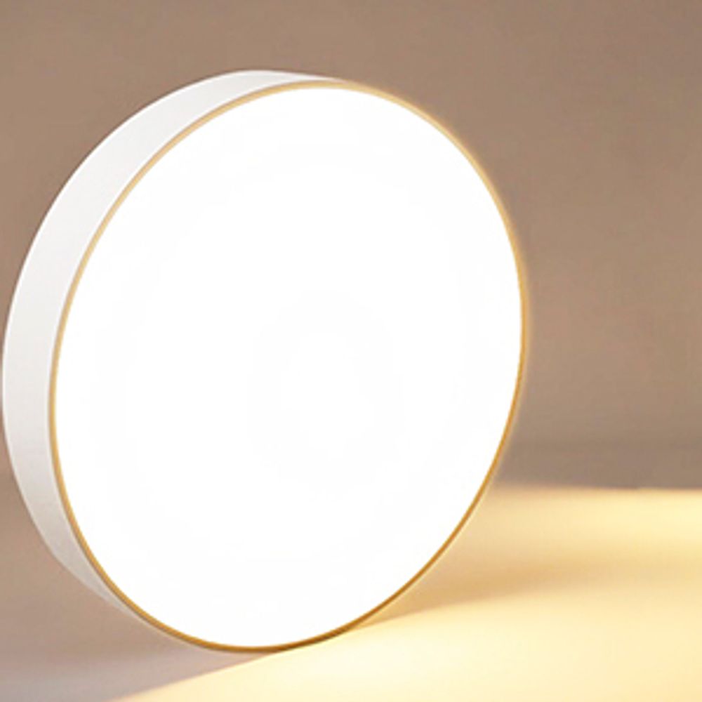 Style home36W LED Deckenleuchte Deckenlampe Ultraslim Ø40x4cm, moderne runde Leuchte für Wohnzimmer Schlafzimmer Küche Büro Diele Flur (Schwarz)