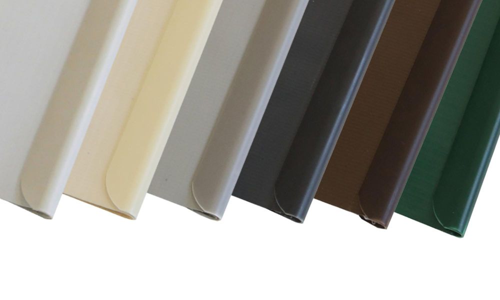 Jarolift PVC Sichtschutzstreifen Soft, 19 cm x 40 m, inkl. 25 Befestigungsclips, anthrazit langlebig & UV-beständig, wasser- & winddicht | geruchsarm