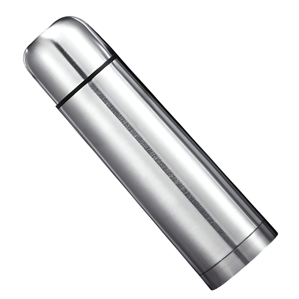 Thermoskanne Thermosflasche 0.45 Liter Thermoflasche Isolierkanne Thermobecher Isolierflasche Thermo Teekanne Kaffeekanne Kaffee Tee Silber Retoo