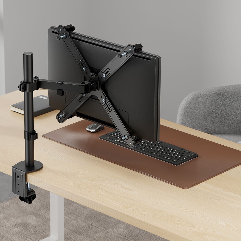 VESA Adapter für Bildschirme ohne Löcher im VESA-Standard Maclean, schwarz, 17"-32" 10kg max MC-990