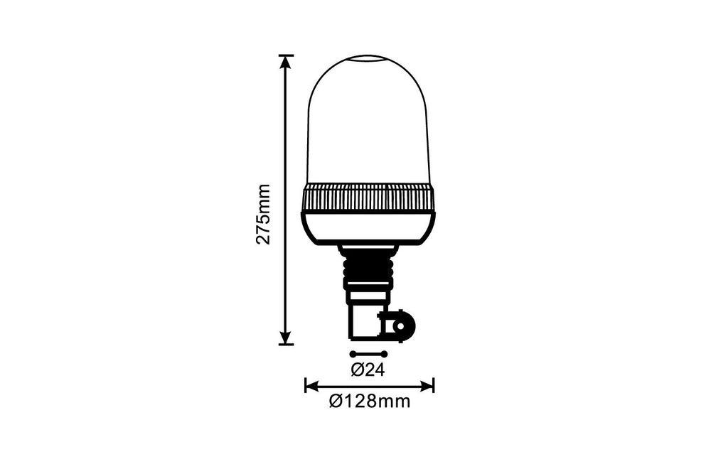 KAMAR L2283-C Výstražné světlo bliká