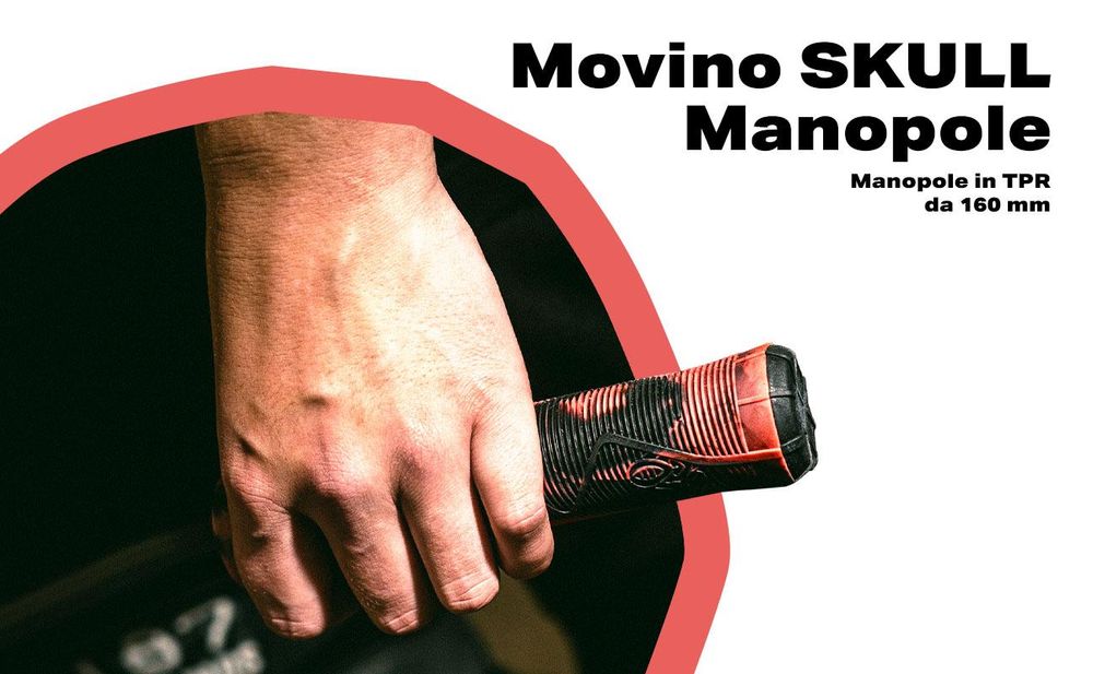 MOVINO Scooter acrobatico per bambini e adulti Freestyle Nitro Rosso