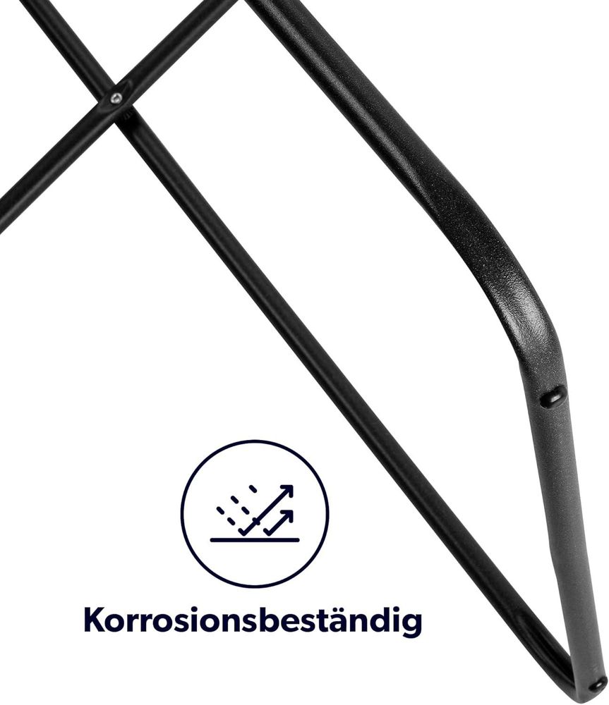 KADAX Wäscheständer "Sanna", Wäscheflügeltrockner, 171 cm, Anthrazit