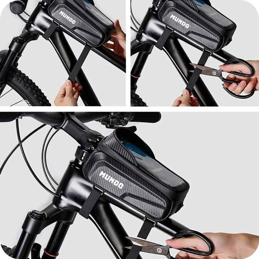 MUNDO® Cyklistická taška s držadlom na telefón, vodovzdorná, 1 l