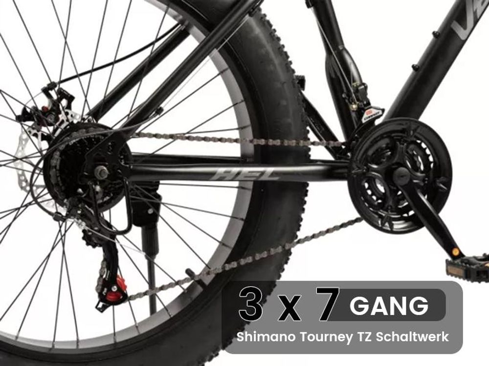 21 Gang Schaltwerk
