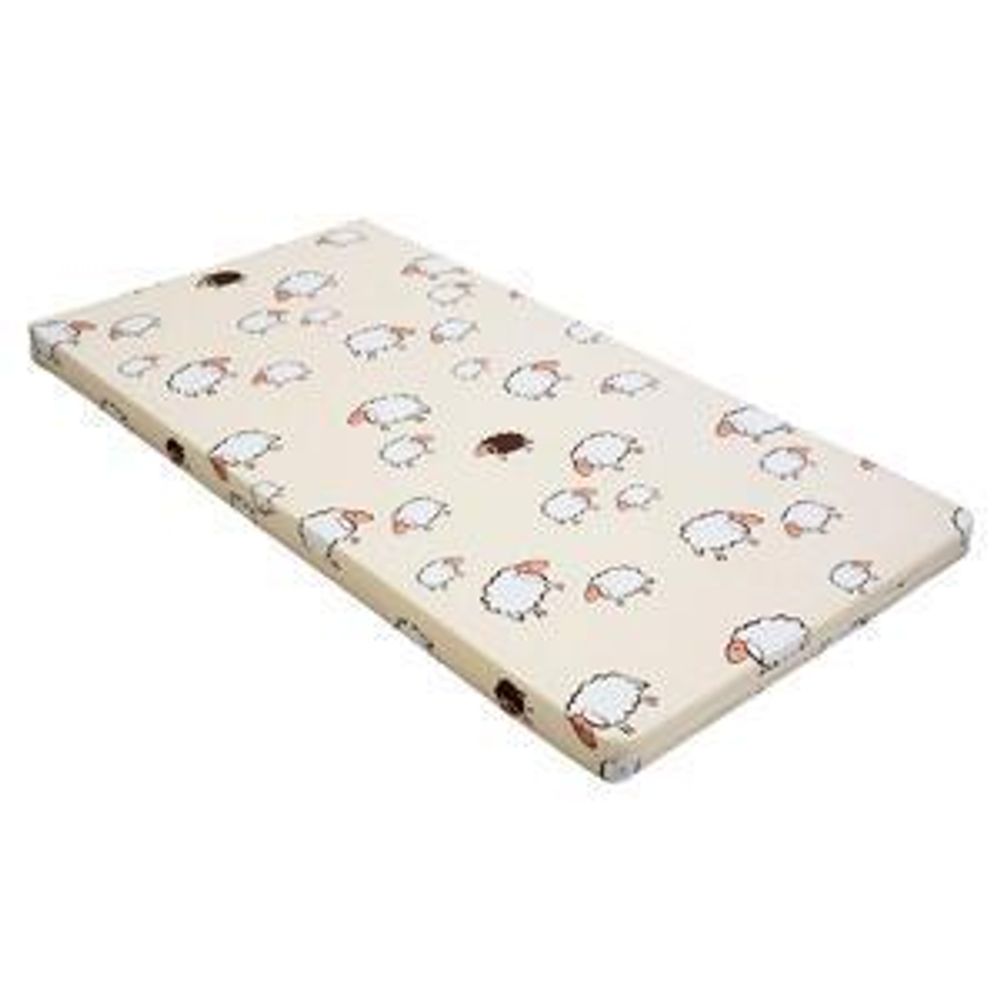 Matratze Babybett | Reisebett Matratze 60x120 faltbar | Hochwertige Babymatratze für Kinderreisebett | Allergikerfreundliche Rollmatratze mit abnehmba