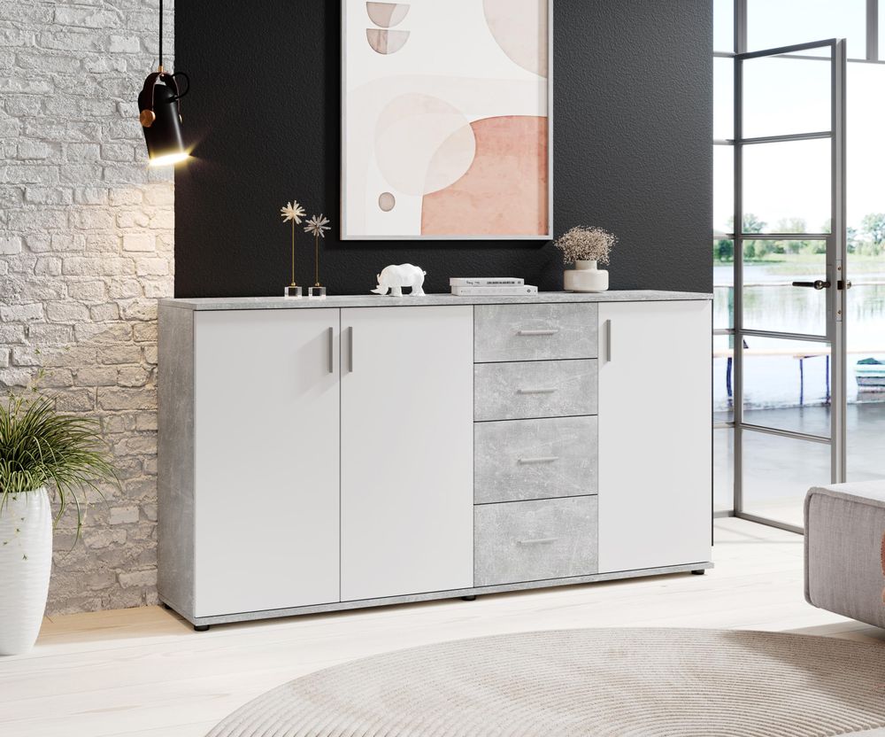 Freida III Kommode – Moderne Sideboards mit Stauraum und Ablagefläche