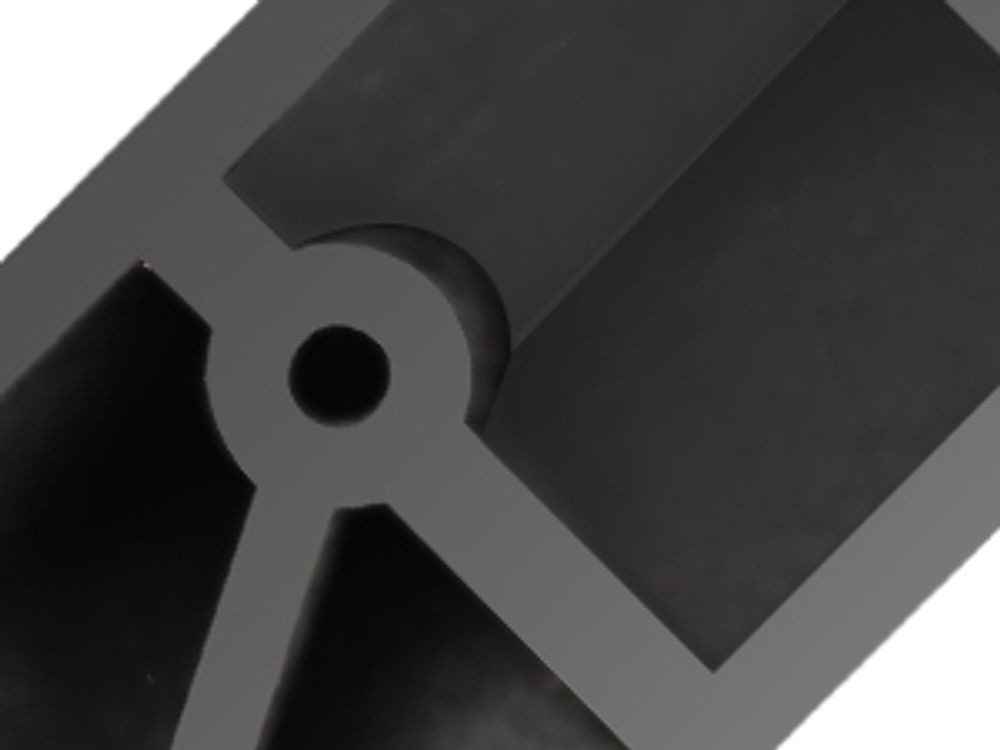 Wiltec Radstopper 47,5 x 12 x 8 cm, 2x Einparkhilfe aus Gummi, Parkplatzbegrenzung mit gelben Reflexionsstreifen & Schraubrillen, Parkplatzsperre für Garage