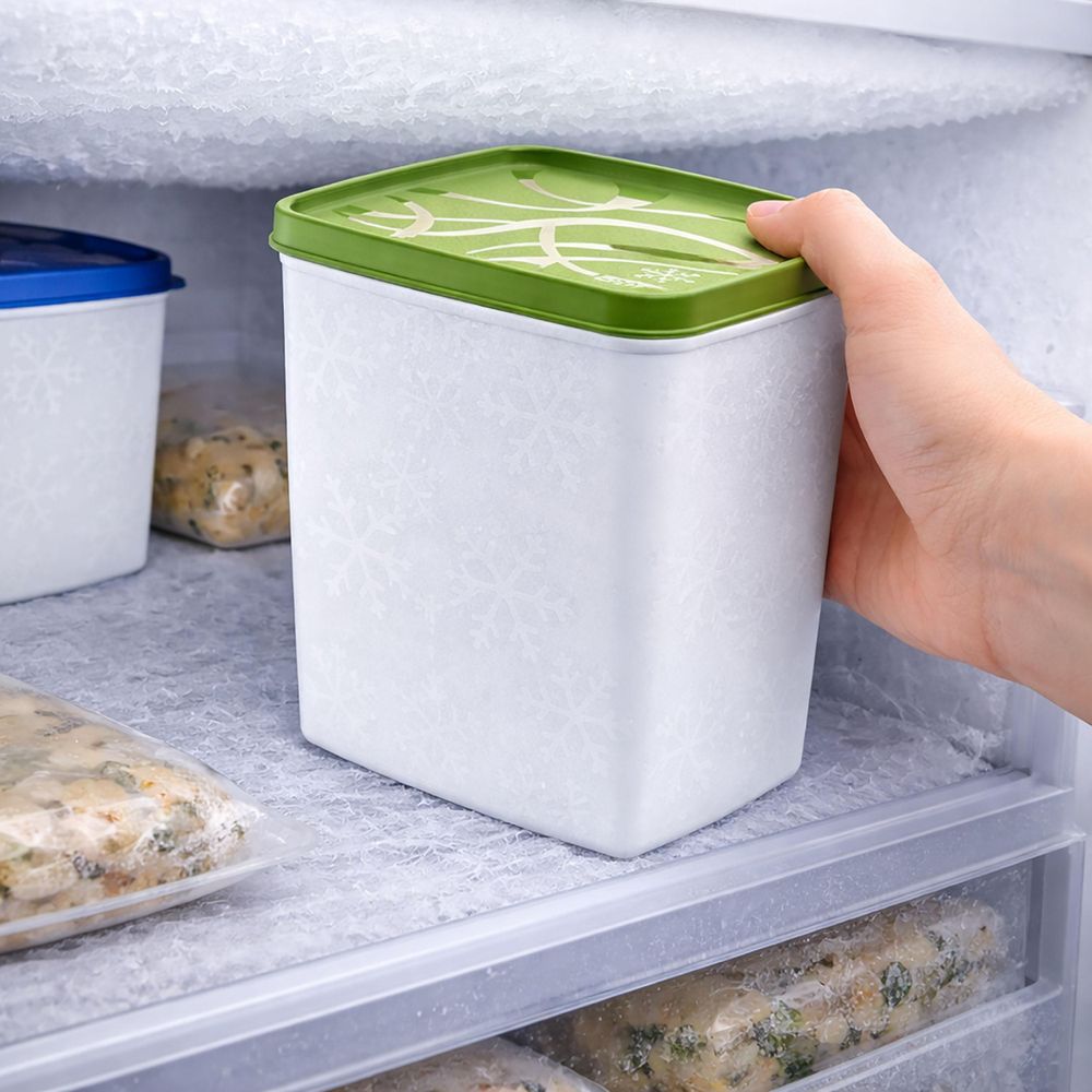 6 x Hochwertige Gefrierdosen mit Deckel 1850 ml Tiefkühldosen Gefrierbox Tiefkühlbox Vorratsdosen luftdicht