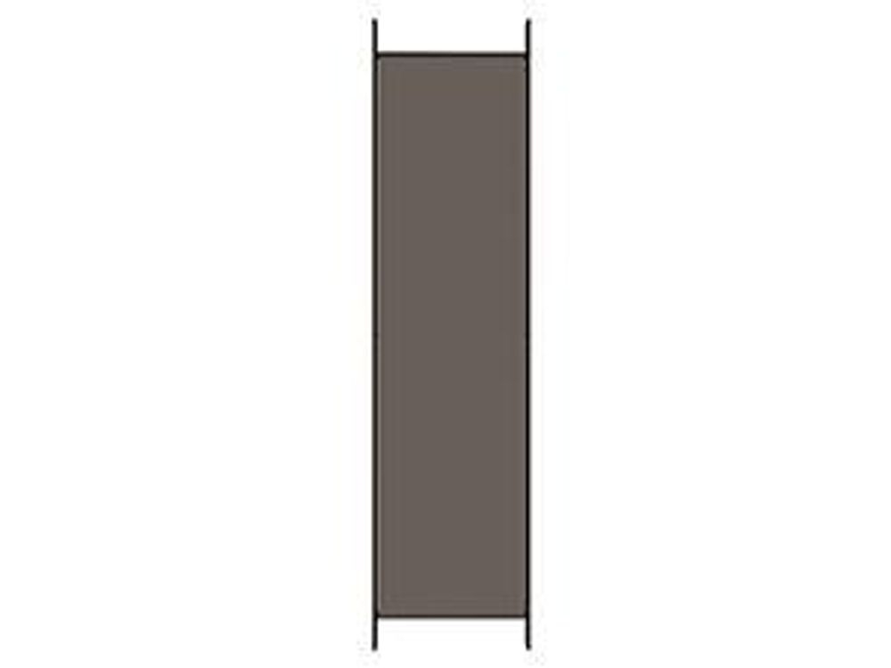 vidaXL 6-tlg. Paravent Anthrazit 300x200 cm Stoff