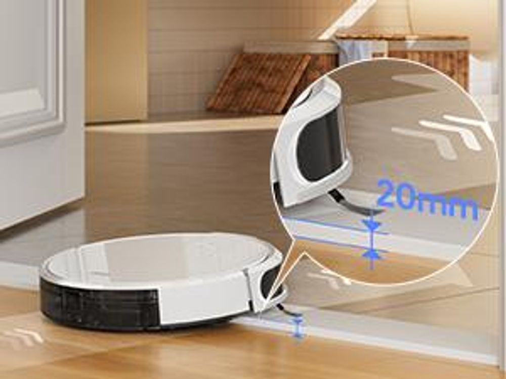 MOVA M1 Robot aspirateur et Serpillière 2-en-1 4.500Pa