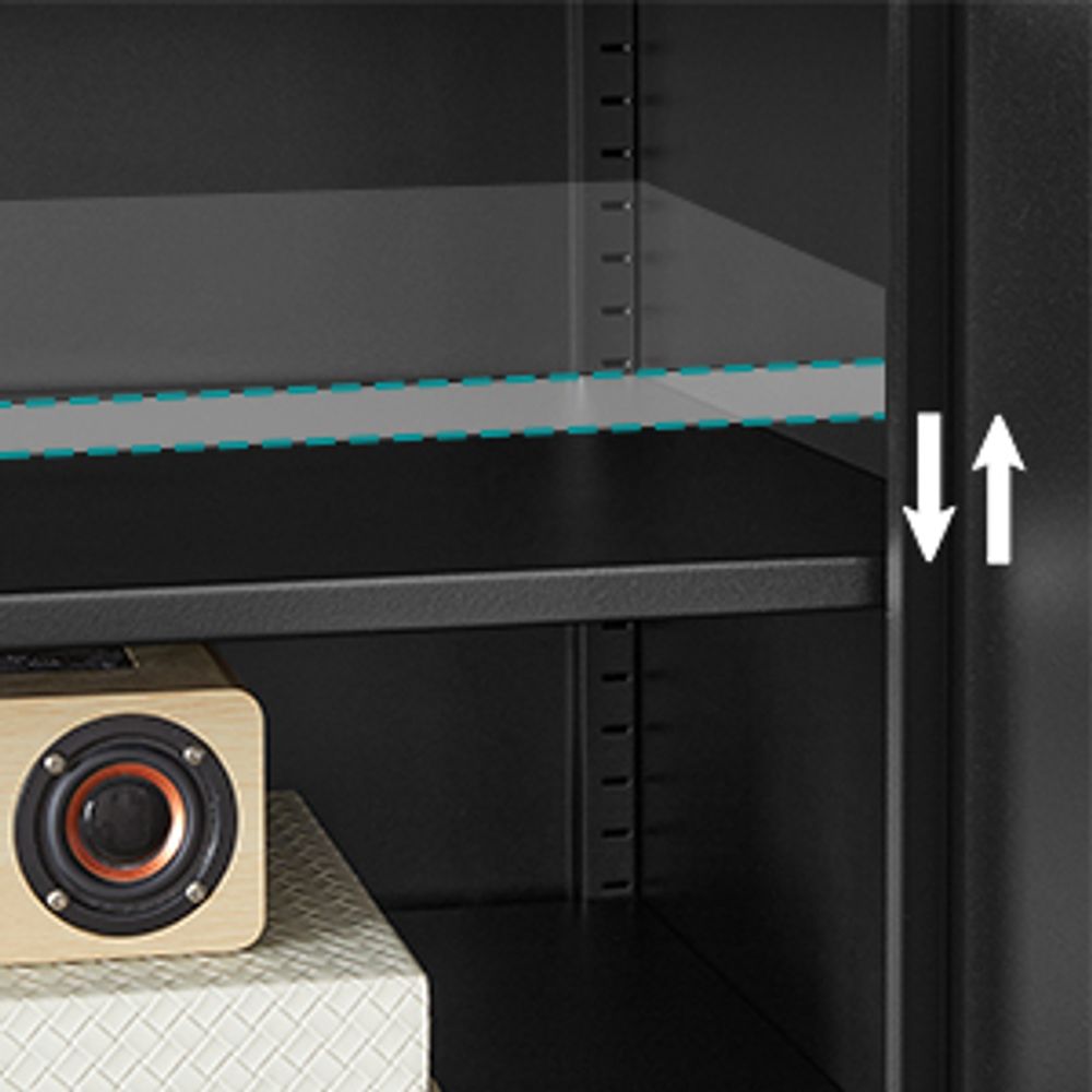 SONGMICS Aktenschrank Mehrzweckschrank, Aufbewahrungsschrank, für Garage