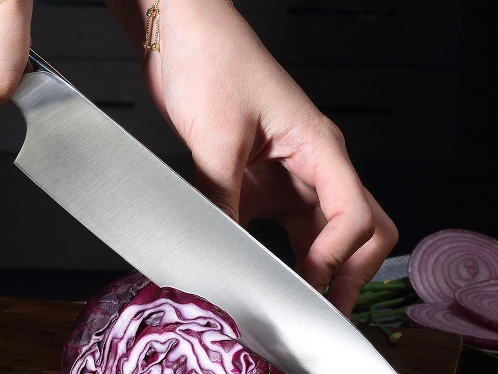 Klinge des Kochmessers PAUDIN D1 aus rostfreiem Edelstahl