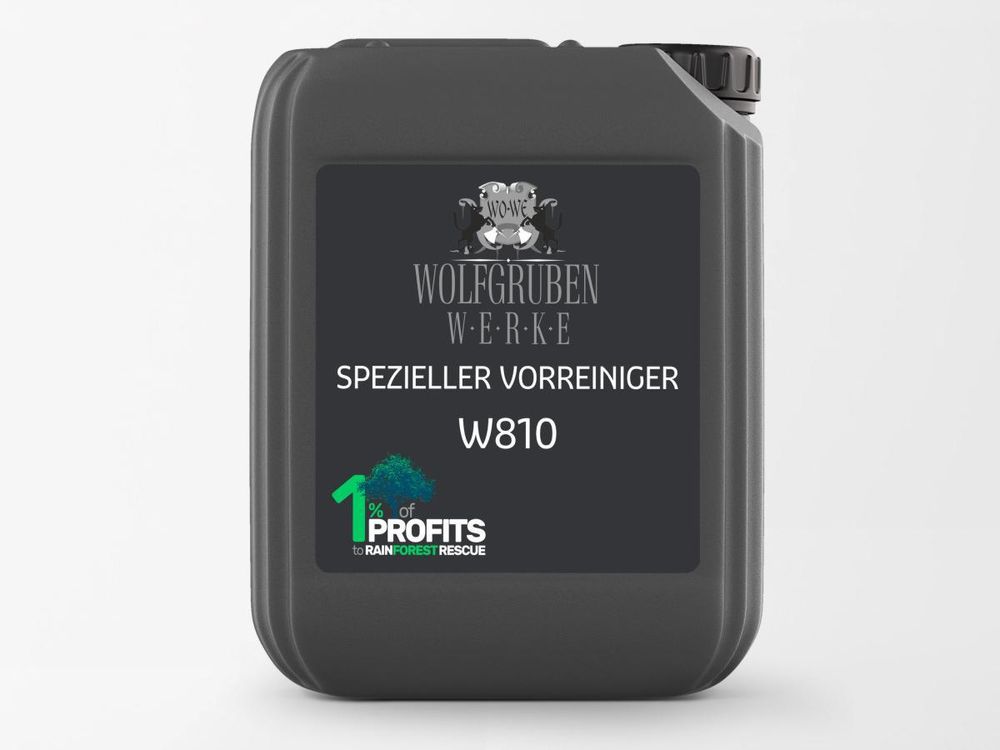 Spezieller Vorreiniger W810