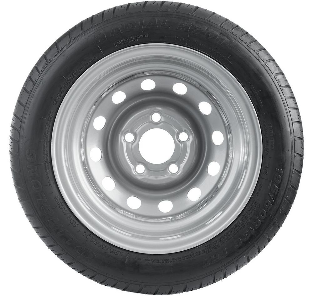 UNITRAILER Komplettrad 195/50 R13C 900 kg für schwere Anhänger und Wohnwagen