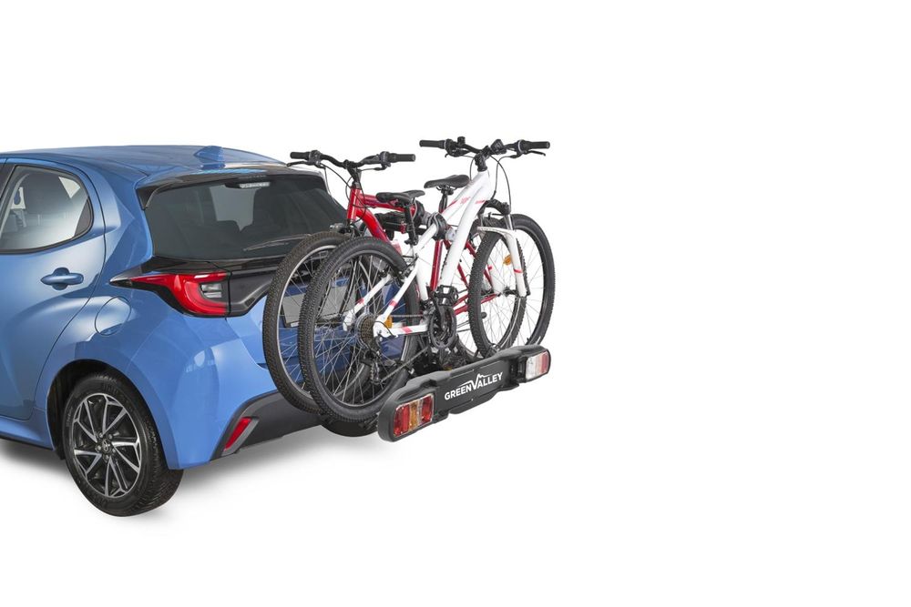 Fahrradträger Anhängerkupplung Universell 2 Räder klappbar Schloss