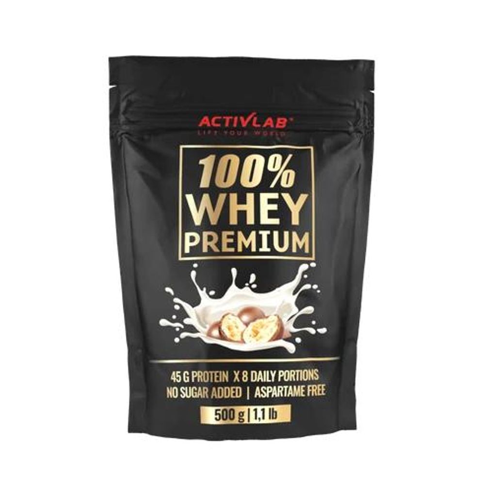 Activlab 100% Whey Premium 500 g, Milchschokoladen-Cookie, Whey Protein Konzentrat WPC, Protein Shake, Muskelaufbau