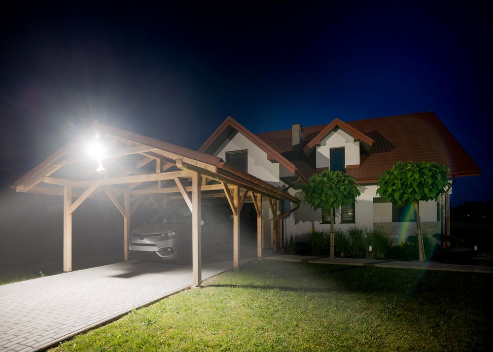 LUMILED LED Strahler mit Linse 100W Superhell Außenstrahler 11000 lm LED Fluter Strahler für Außen IP65 Wasserdicht IK05 4000K Neutralweiß Scheinwerfer Flutlichter schwarz Flutlichtstrahler