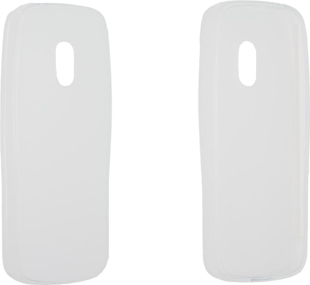 caseroxx Schutz-Hülle TPU-Hülle kompatibel mit Nokia 3210 (2024), Gummi Handy Tasche weiß-transparent