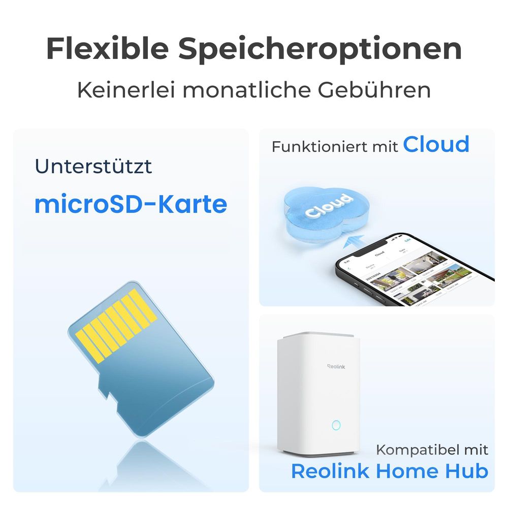 Reolink Video-Türklingel PoE mit Chime, 2K+ 5MP Türklingel Kabelgebundene mit Kamera, 2-Wege-Audio, Personenerkennung, IP65 Wetterfest, Alarme