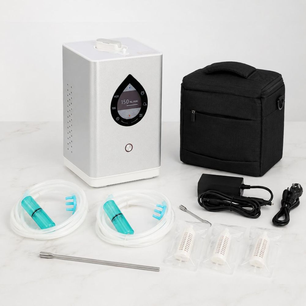 Generátor molekulárneho vodíka, vodíkový inhalátor 150 ml/min vodíka H2, 75 ml/min kyslíka O2
