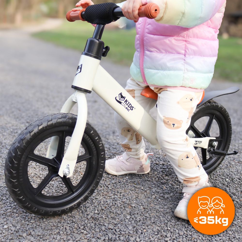 Ultraleichtes Laufrad 1,6kg für Kinder 2-5 Jahre, Verstellbarer Sattel & 360° Lenker, Kinderrad bis 35kg Stabil, EVI KIDS Lauflernrad 10 Zoll