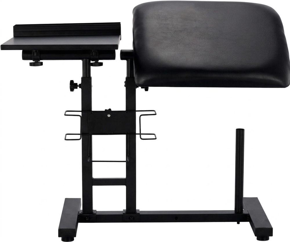 Repose-bras de tatouage avec base noir - Accoudoir pour salon d'esthétique, beauté et SPA