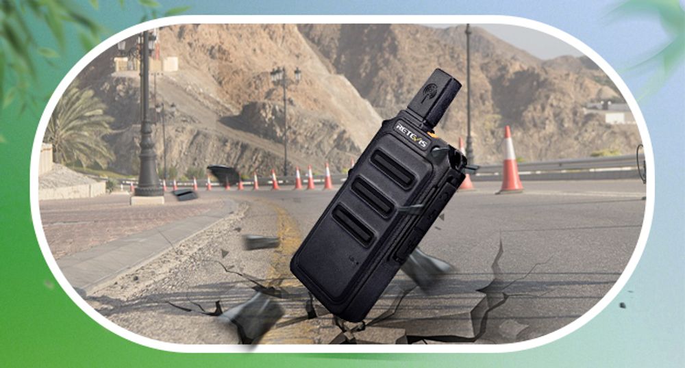 Retevis RT619 PMR446 Walkie Talkie Wiederaufladbares, mit 1300mAh Akku 16 CH, VOX  CTCSS & DCS, Tragbare Funkgerät, Ostergeschenke Kinder, Camping
