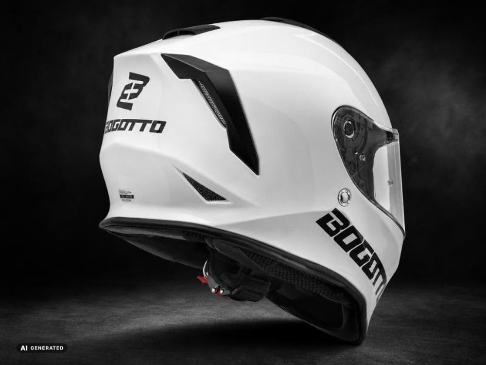 Bogotto H151 Solid Helm, schwarz matt, M (57/58)