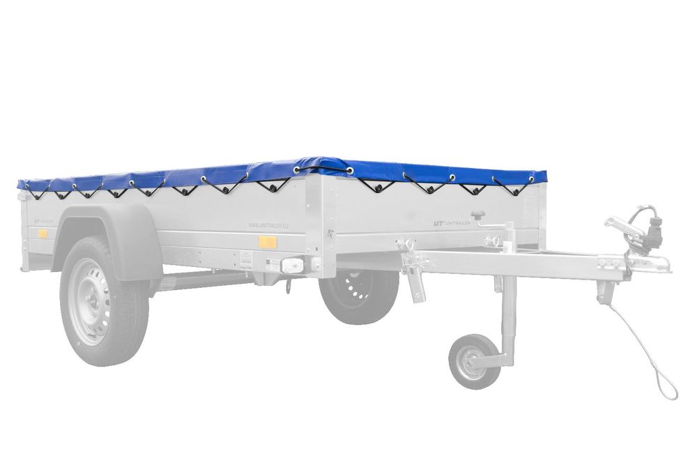 UNITRAILER, rovná podložka s rozmermi 235,5 x 130,9 cm, určená pre prívesné vozíky Garden Trailer 230 KIPP