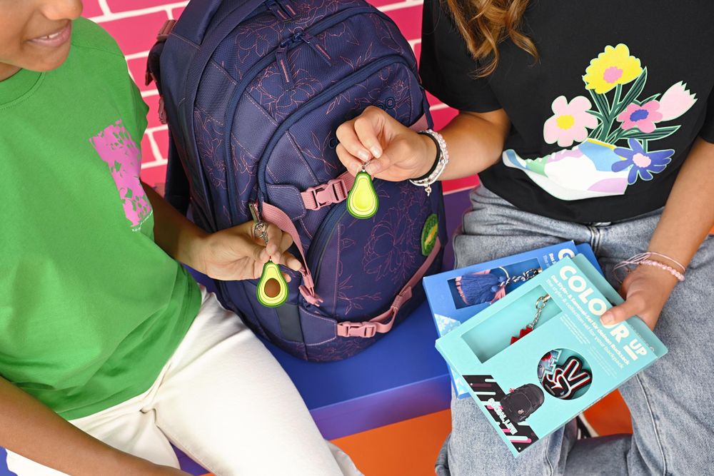 coocazoo Anhänger Schulranzen-Zubehör Colour Up-Set (2-teilig) Sushi Love mehrfarbig