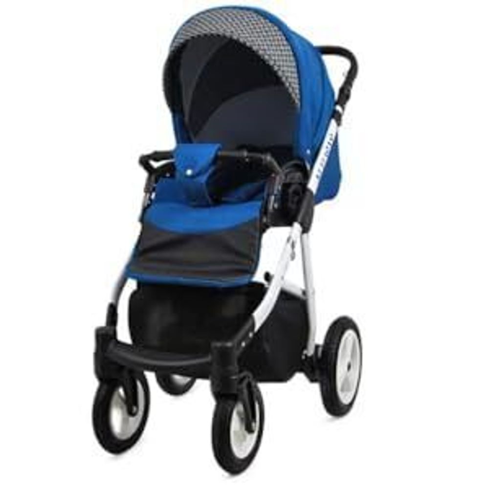 BabyLux® Alu Way | 3in1 Kinderwagen Set | Light Pink | Kombikinderwagen | Kinderwagenset | Buggy