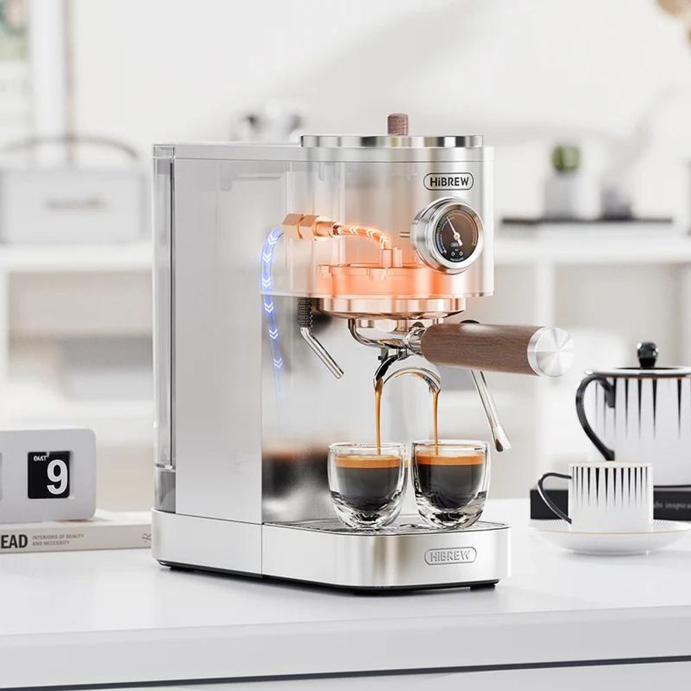 HalloBREW H13 Dual-Boiler Espressomaschine mit PID-Steuerung & Touchscreen
