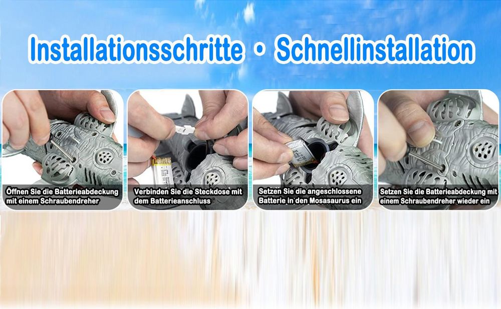 Flexibler Dinosaurierschwanz